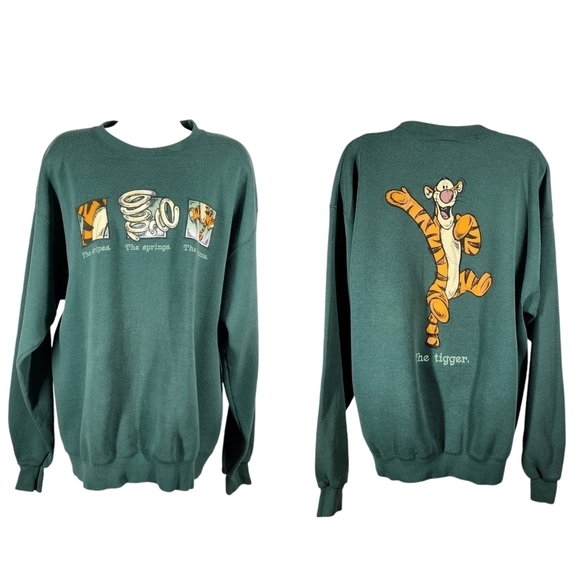 MICKEY INC. THE WALT DISNEY COMPANY TIGGER SWEATSHIRT - Picture 3 of 10